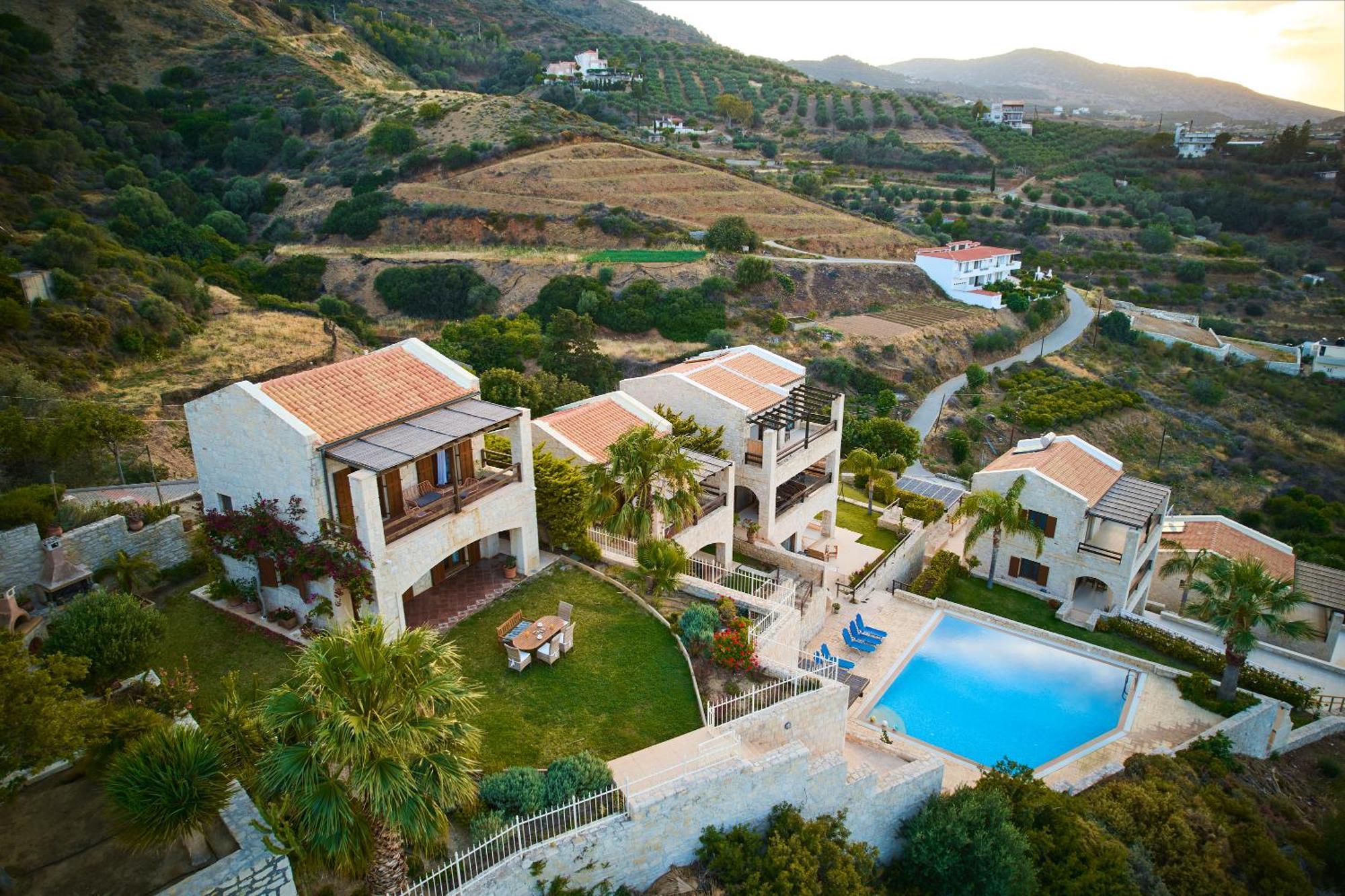 Villa Paradissi In Crete Agia Pelagia Eksteriør bilde