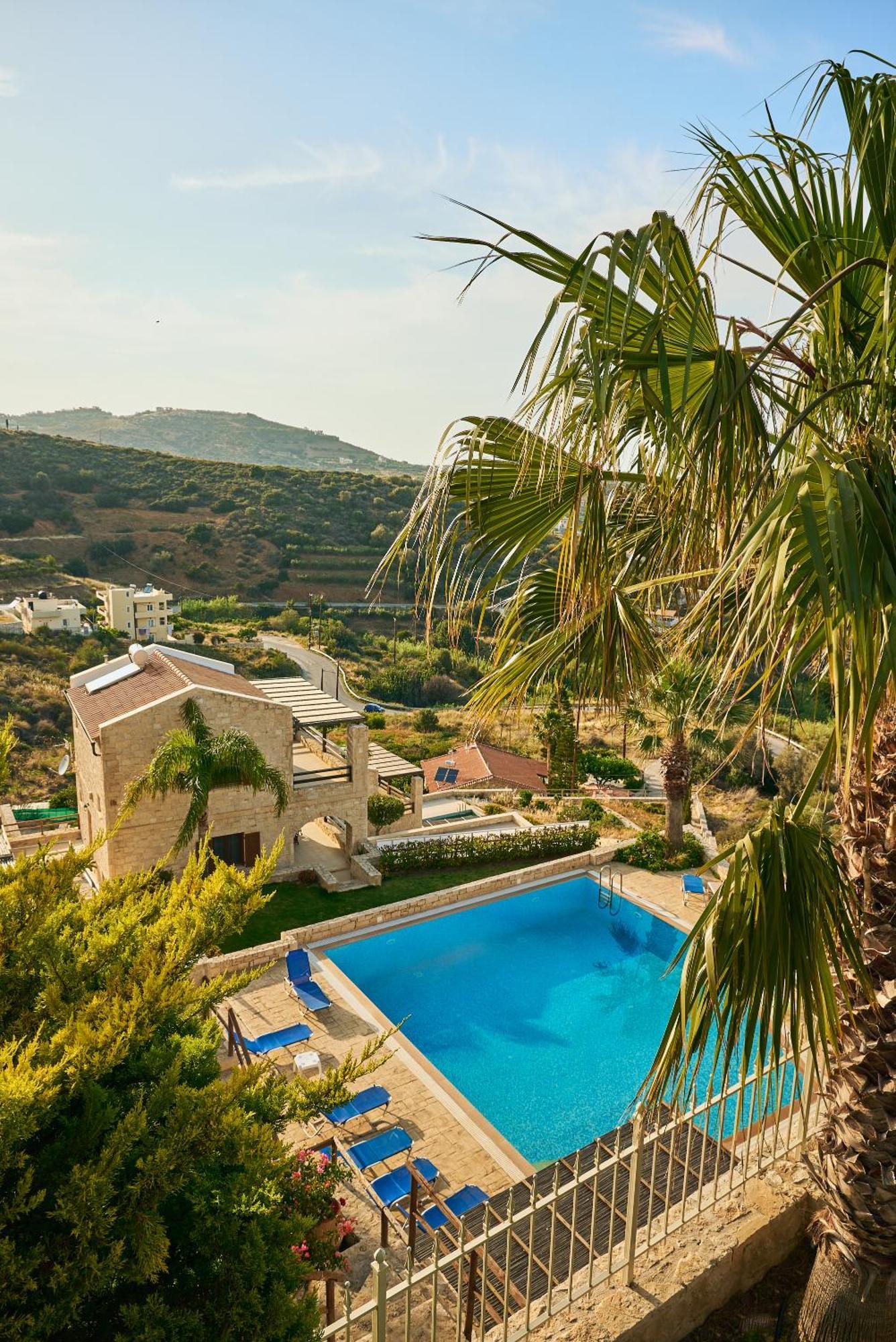 Villa Paradissi In Crete Agia Pelagia Eksteriør bilde