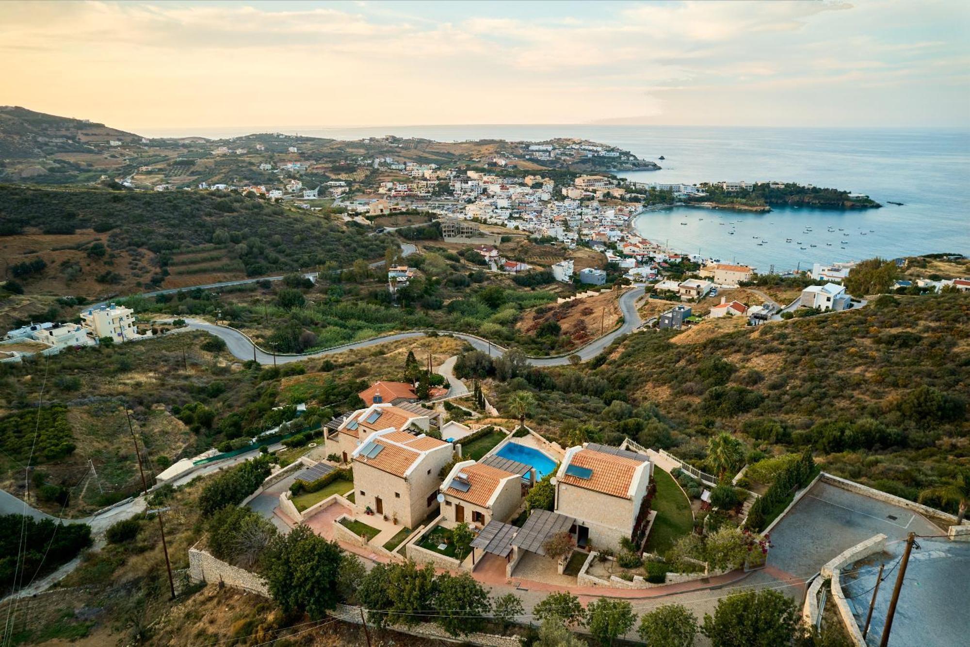 Villa Paradissi In Crete Agia Pelagia Eksteriør bilde