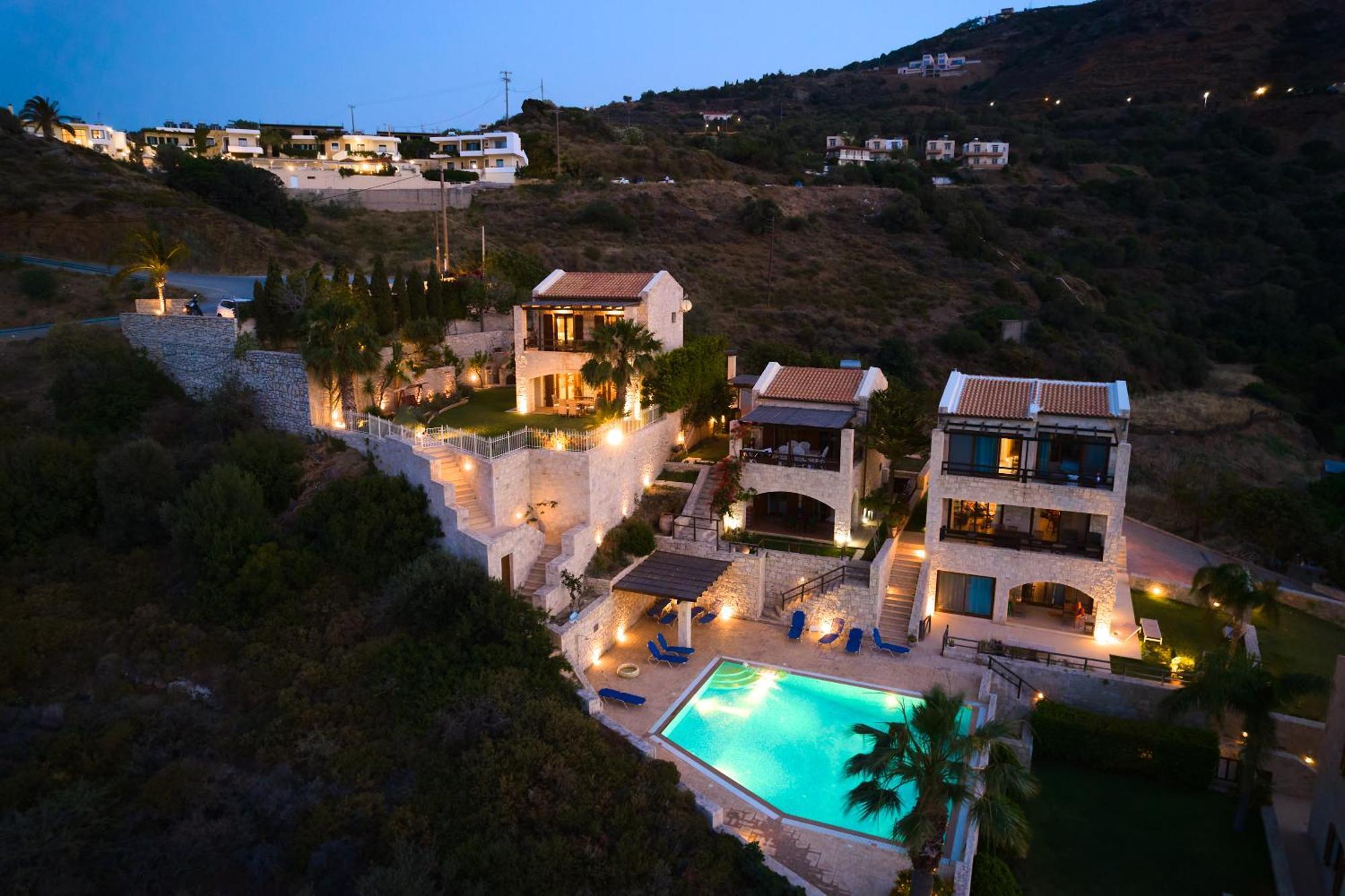 Villa Paradissi In Crete Agia Pelagia Eksteriør bilde