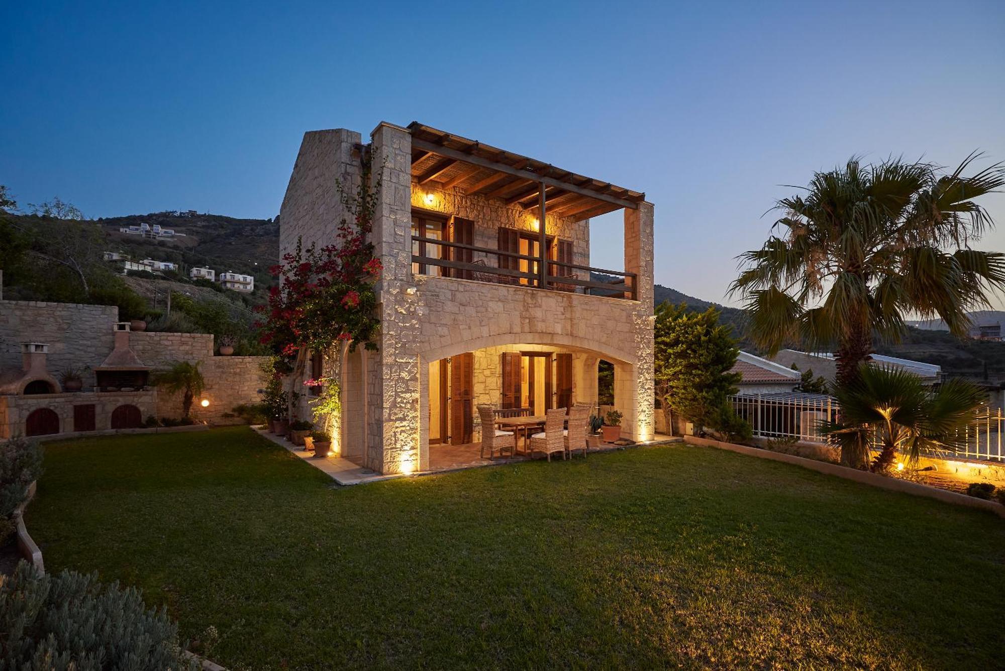 Villa Paradissi In Crete Agia Pelagia Eksteriør bilde