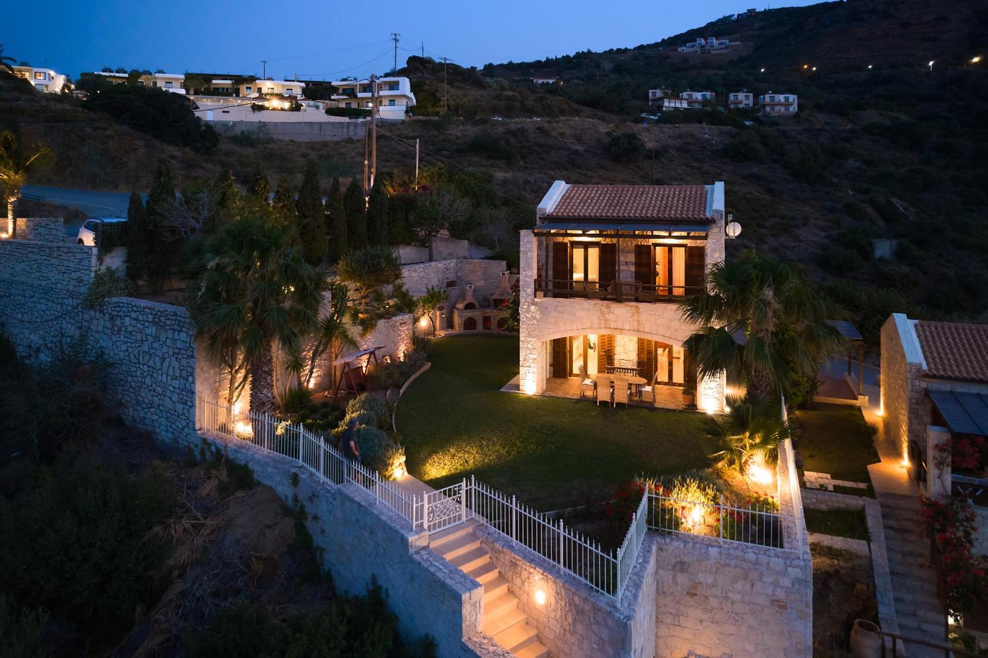 Villa Paradissi In Crete Agia Pelagia Eksteriør bilde